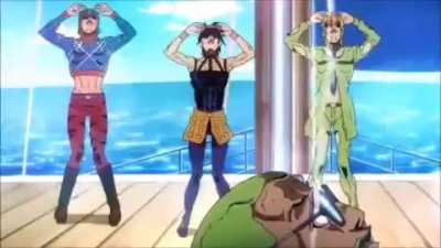 Me and the boys listening to the pillar men theme