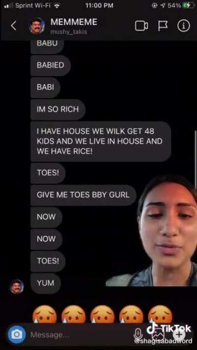 GIVE ME YOUR TOES 😡