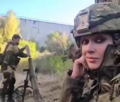 ru pov. DPR soldiers firing at UA positions