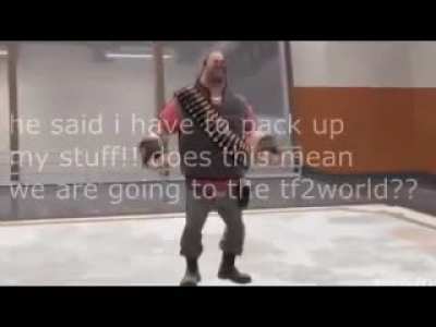 guys my dad got the tf2 heavy item the eviction notice in real life!!!! how epical!