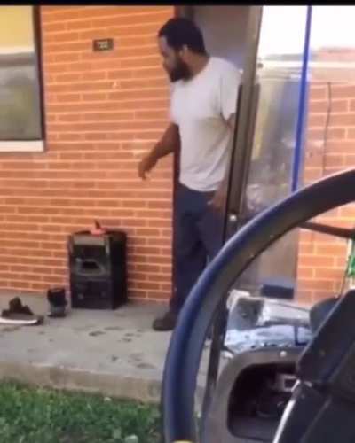 "I'll get us in that door, hold my beer."