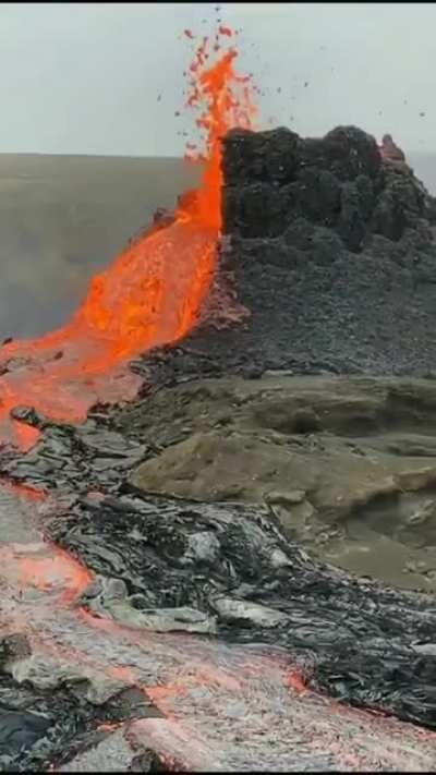 Newest volcano come out In Iceland
