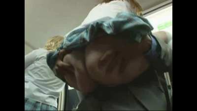 Chastity Lynn and Alyssa Branch on DANDY 256 - International Schoolgirls on Bus Fuck