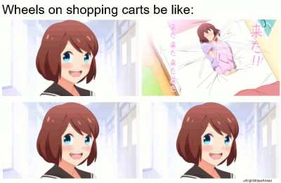 Can we lewd shopping carts?