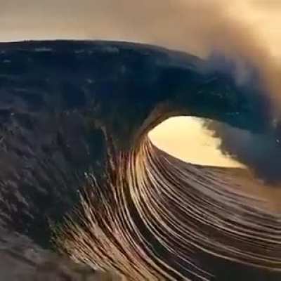 When the sea touches the sky 🌊 "Who dare ride this waves with me".