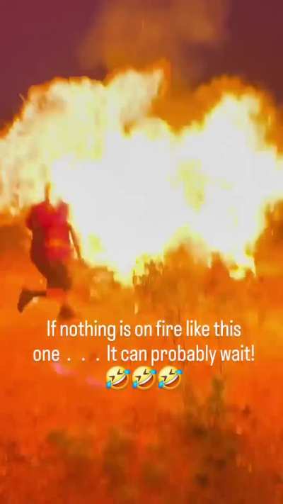 Nearly burned to a crisp