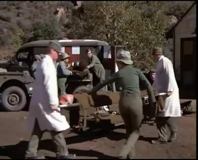 One second from every episode of the TV series "M*A*S*H", which premiered 50 years ago today in 1972.