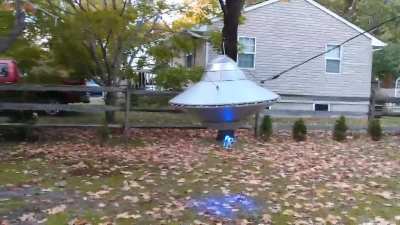 UFO abduction caught on tape:
