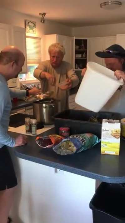 To cook some crabs