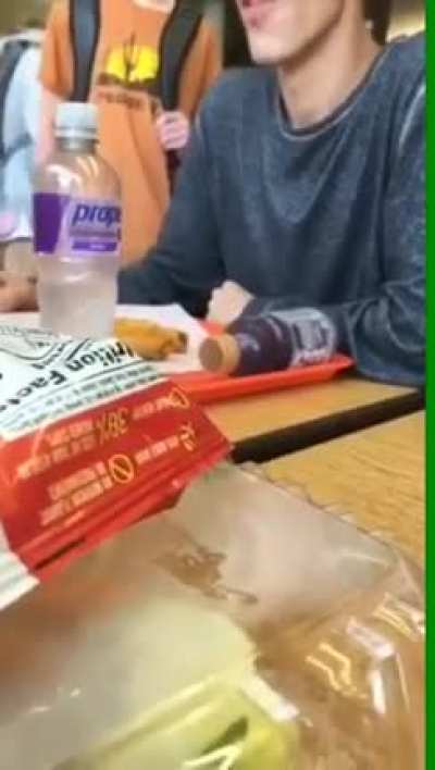 Cool kid tries to start a fight and fails