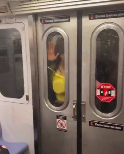 Horny couple comes very close to straight up fucking on the tube