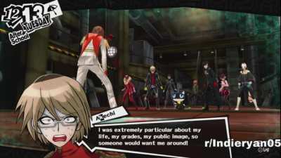 Byakuya Togami&rsquo;s VA says Akechi&rsquo;s Speech from Persona