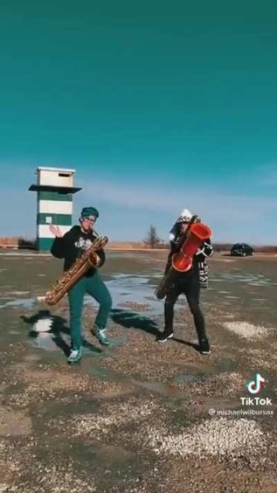 Some of the funkiest sax playing I&rsquo;ve heard in a while