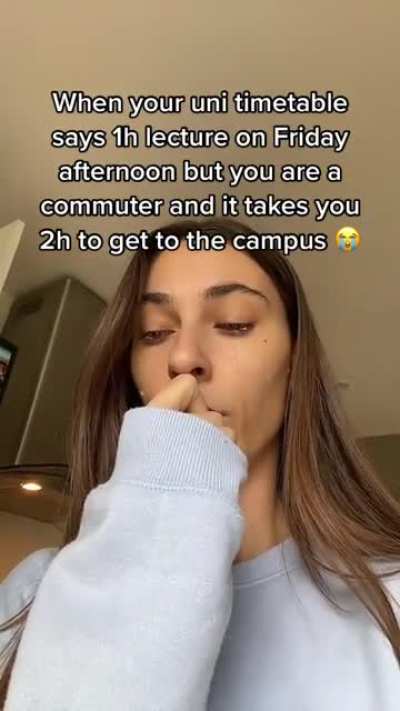How long does it take you to get to campus? ✈️