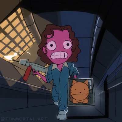 I made a little Alien animation!