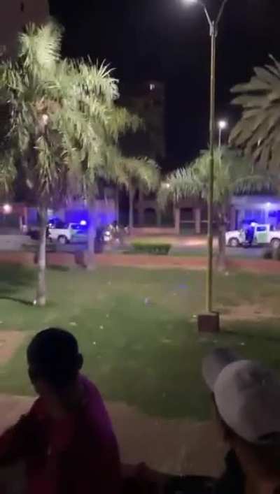 Pibes correntinos presenciaron una persecución policial: 
