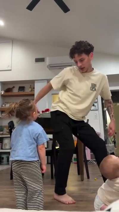 Working with a very young choreographer