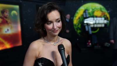 'Milana speaks at the Project Hail Mary premiere, sharing insight into the film and her experience being part of the sci-fi adaptation' - YT March 2026