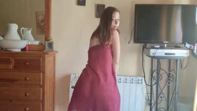 hot dance of beautiful woman