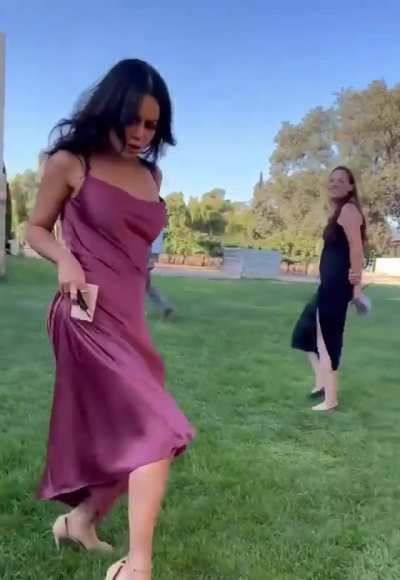at Sarah Hyland&rsquo;s wedding