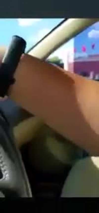 Guy has balls of steel.