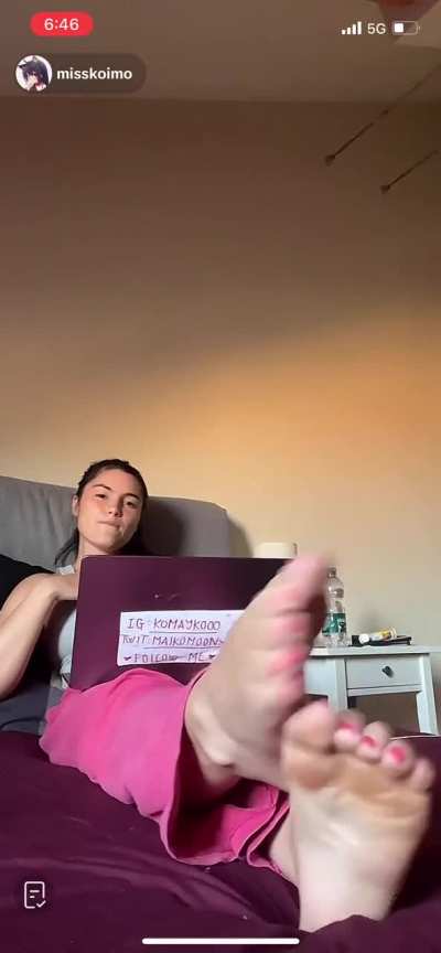 Misskoimo pink toes