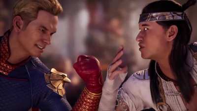 Sneak peek of homelander