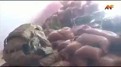 turkish soldier gets shot in the head by an YPG sniper