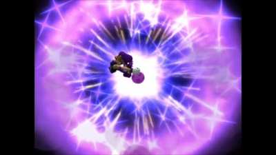 Waluigi Celebration in Super Mario Strikers