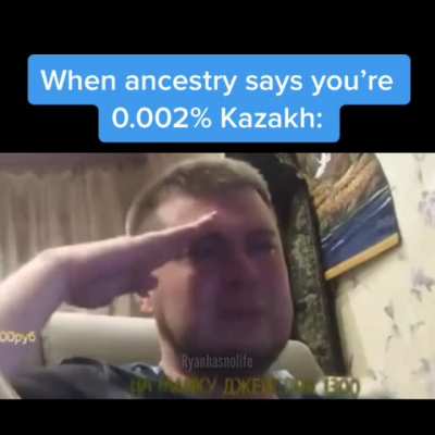 When ancestry says you&rsquo;re 0.002% Kazakh...