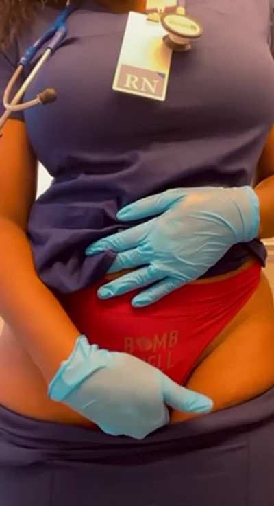 Should I remove the gloves