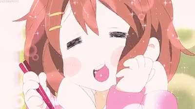 Hirasawa Yui&rsquo;s lovable babyface [K-On]