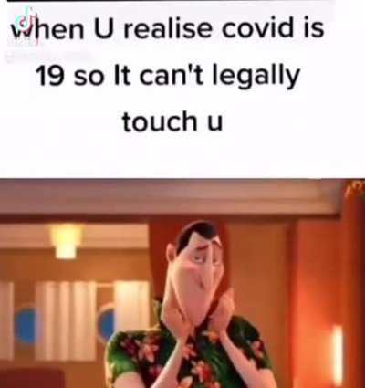 Covid 19 groomed me &amp;gt;:(