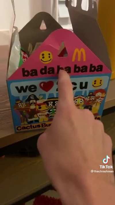 McDonald&rsquo;s happy meal