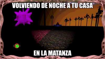 Volviendo de noche a tu casa en La Matanza