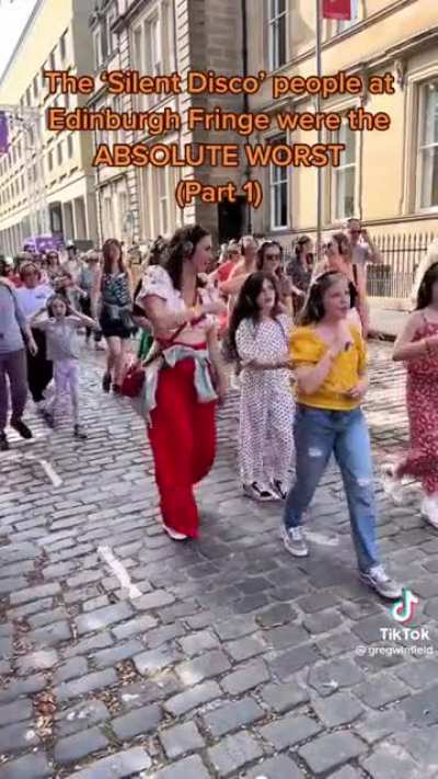 Silent disco my ass