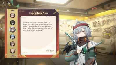 Mechty's New Year Message