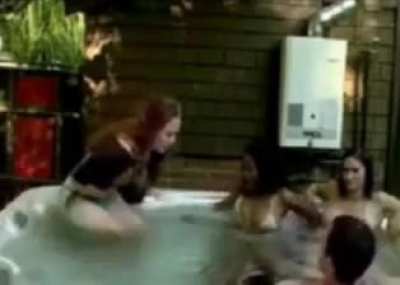 Hot Tub Mishap.