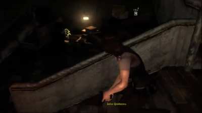 Me and my buddy playing RE6