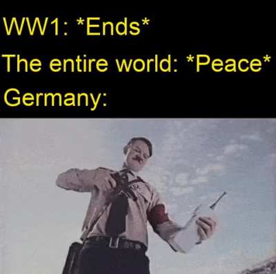 Germany: "I'm an agent of chaos."