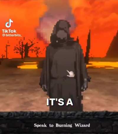 Burning wizard rule