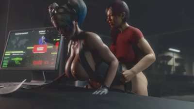 Futa Seong Hui fuck Harley (Lord Breastish) [DC x Yakuza]
