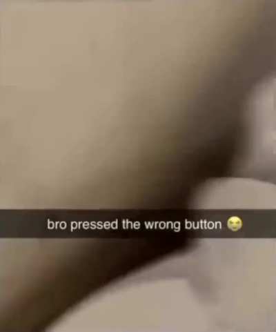 Wrong button