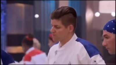 Undercooked salmon