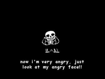 All Sans fangames seem to follow this kind of theme and it&rsquo;s not cool anymore it&rsquo;s just unoriginal and bland.