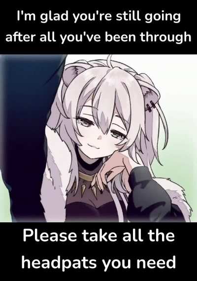 You deserve it &amp;lt;3
