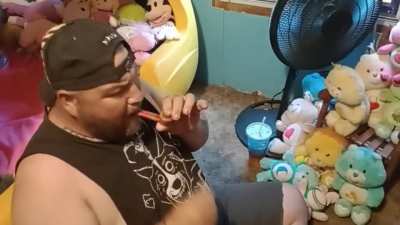 SLPT How to smoke weed when your supposed to be watching kid.