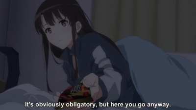"I Want you to Forget how I Was Today" [Saekano Flat]