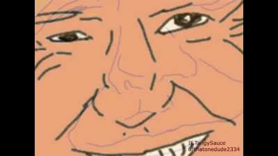 I&rsquo;m sorry Trump, but Biden won the kissing match (OC)