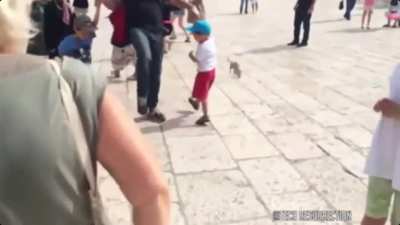 nothing like a well-kicked rat to the face..